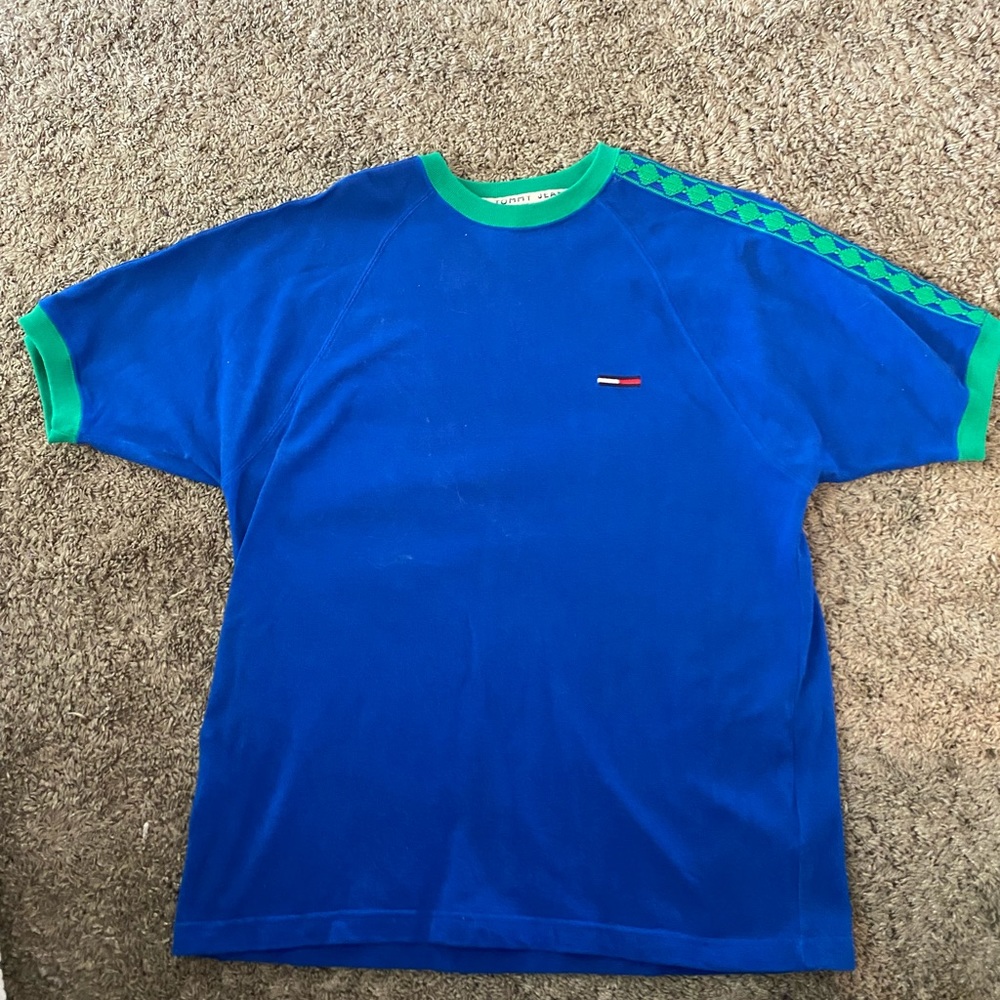 Vintage Tommy Hilfiger short sleeve shirt medium